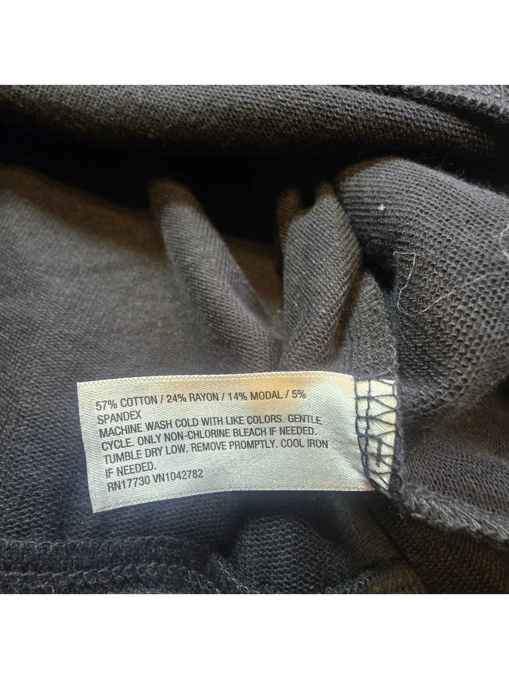 NWT Goodfellow & Co Men's Comfort Wear Quarter Zip Pullover Sweatshirt Black XL